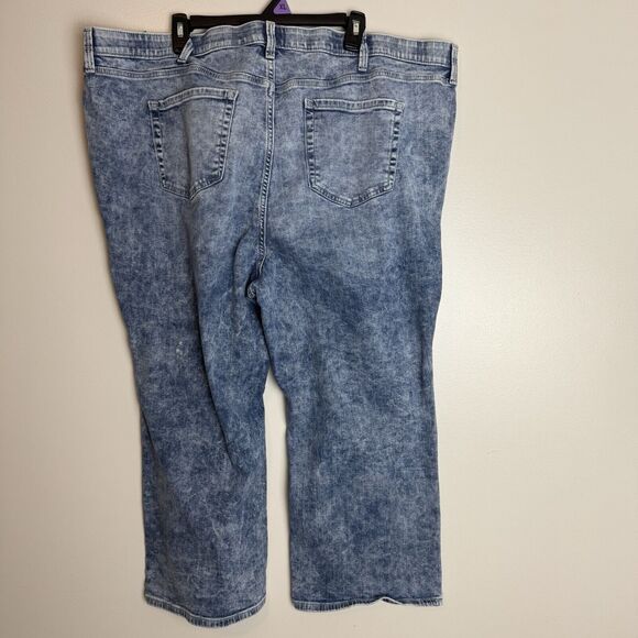 Torrid Feel The Fit Acid Wash Jeans High Rise Cropped Women’s Size 26 - Picture 5 of 10